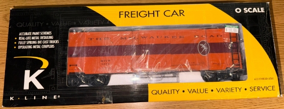 Picture of K-Line Milwaukee Road Scale Express Service Boxcar