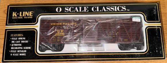 Picture of K-Line Union Pacific Scale Stock Car #48199D