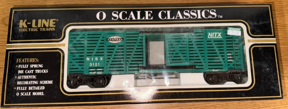 Picture of K-Line New York Central Scale Stock Car #3121