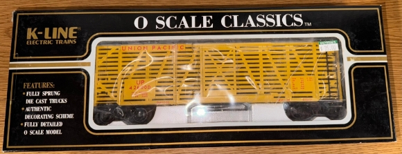 Picture of K-Line Union Pacific Scale-Size Stock Car