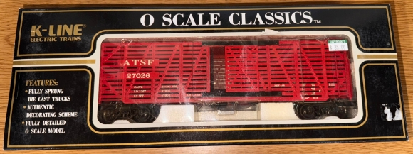 Picture of K-Line Santa Fe Scale-Size Stock Car