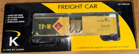 Picture of T.P.&W. Scale Boxcar