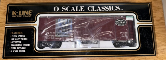 Picture of K-Line NYC Historical Art Wood-Sided Reefer