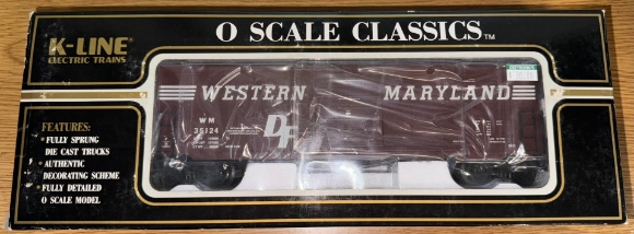 Picture of K-Line Western Maryland Scale Boxcar