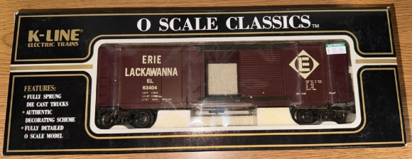 Picture of K-Line Erie-Lackawanna O Scale Boxcar