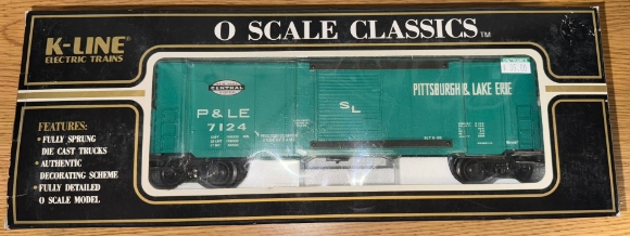 Picture of K-Line Pittsburgh & Lake Erie Boxcar (Scale-Size)