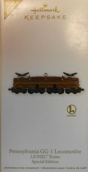 Picture of Hallmark Pennsylvania GG-1 Locomotive Ornament