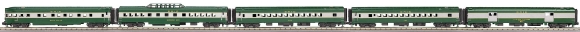 Picture of MTH Premier Erie 70' ABS Streamlined 7-Car Set (20-6560/6660)