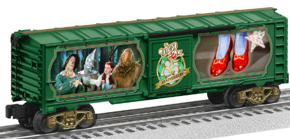 Picture of Lionel Wizard of Oz Red Slippers Illuminated Boxcar