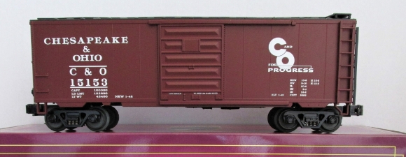 Picture of MTH Premier C&O 40' Single-Door Boxcar