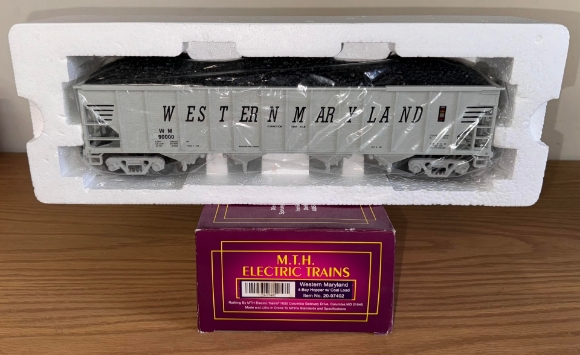 Picture of MTH Premier Western Maryland 4-Bay Hopper