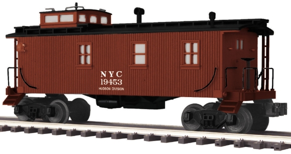 Picture of MTH Premier New York Central 35' Woodsided Caboose