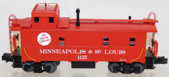 Picture of MTH Premier M&StL (Minneapolis & St. Louis) Steel Caboose