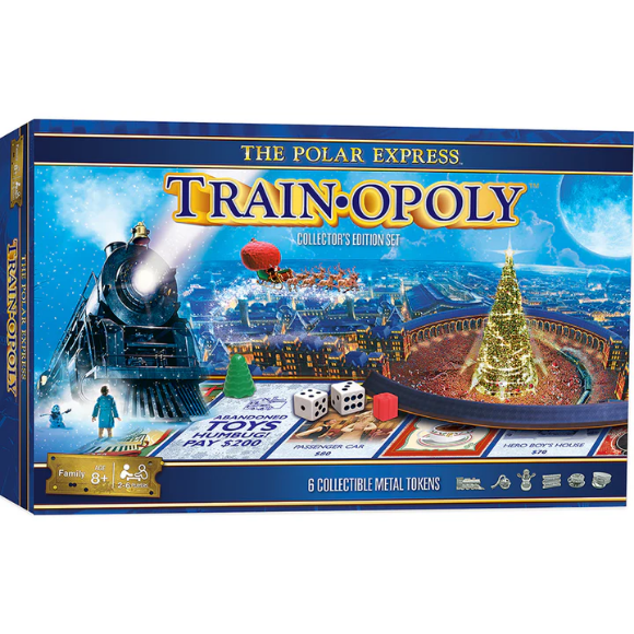 Picture of The Polar Express Opoly Board Game 