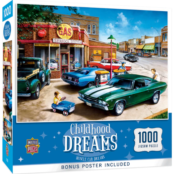 Picture of Childhood Dreams - Muscle Car Dreams 1000pc Puzzle