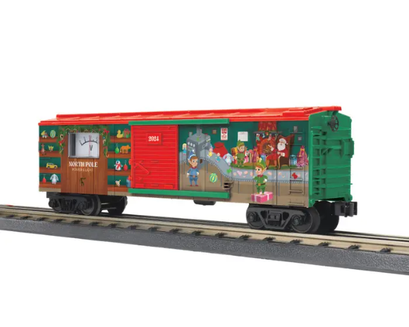 Picture of MTH Christmas North Pole Power Boxcar w/ Volt Meter