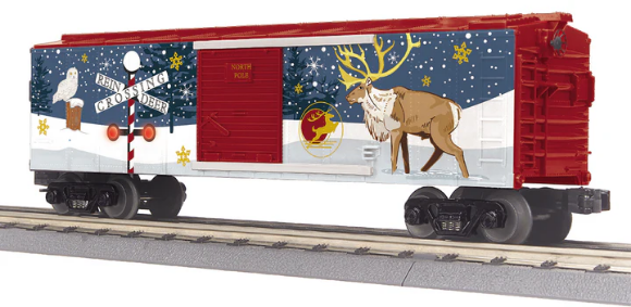 Picture of MTH North Pole Boxcar w/ Blinking LED Lights 