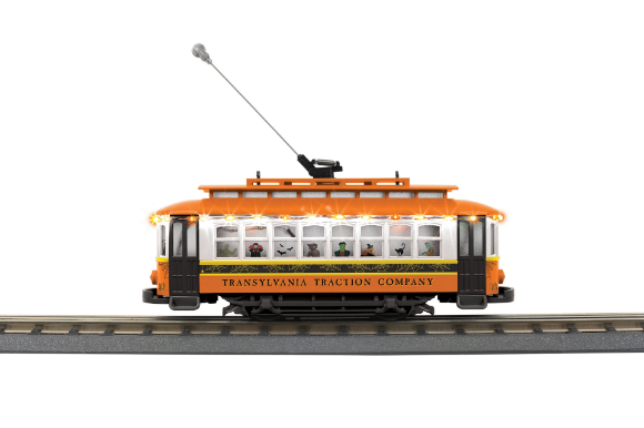 Picture of MTH Halloween Transylvania Bump-N-Go Trolley w/ LED Lights