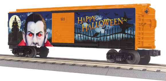 Picture of MTH Halloween Vampire Boxcar w/ LED Lights