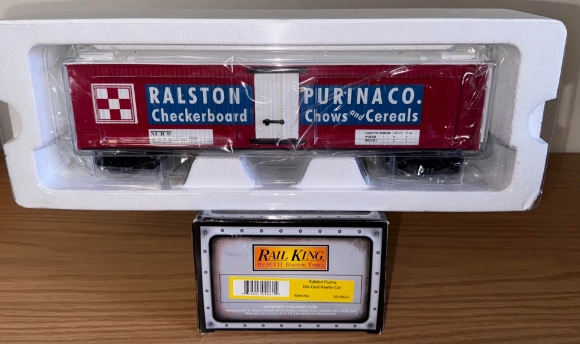 Picture of MTH RailKing Die-Cast Ralston Purina Reefer