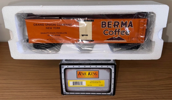 Picture of MTH RailKing Die-Cast Grand Union Berma Coffee Reefer