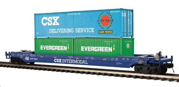 Picture of MTH Premier CSX Husky Stack Car