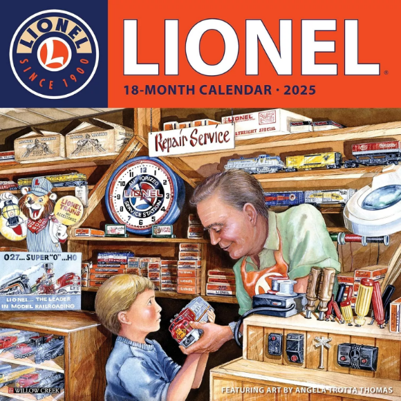 Picture of 2025 LIONEL 16-Month Wall Calender 