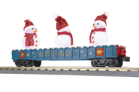 Picture of MTH RailKing North Pole Gondola w/ Lighted Snowmen