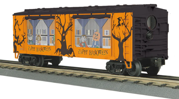 Picture of MTH RailKing Halloween Trick-or-Treat Operating Action Car 