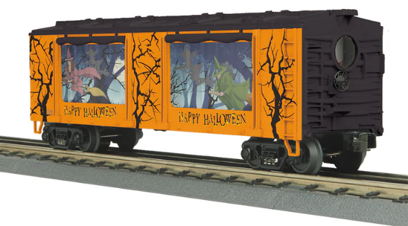 Picture of MTH RailKing Halloween Flying Witch Operating Action Car  