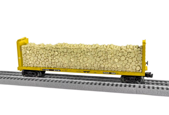 Picture of Trailer Train Bulkhead Flat Car #81118