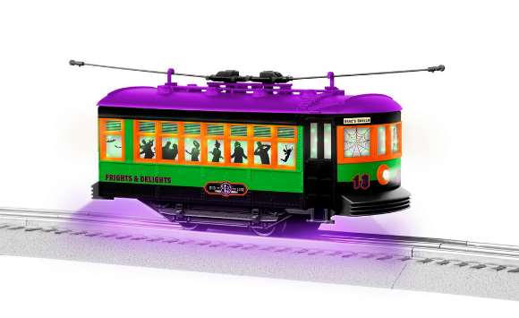 Picture of Lionel Halloween Trolley w/ Lights