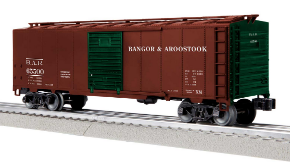 Picture of Lionel Bangor & Aroostook Steel Side Boxcar #65500