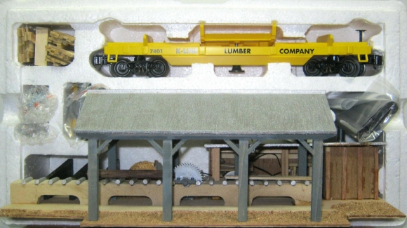 Picture of Operating Sawmill with Log Car (used)