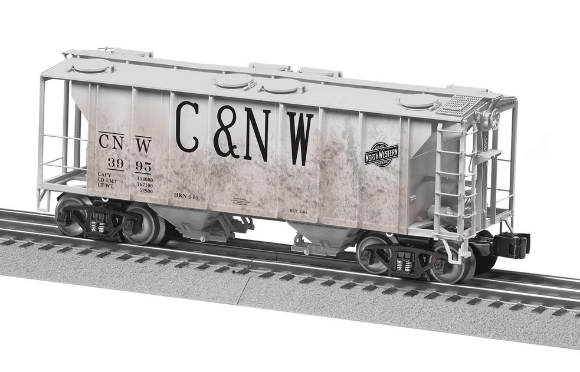 Picture of Lionel Chicago Northwestern PS-2 'Weathered' Covered Hopper #3995