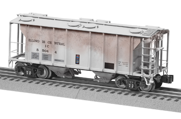 Picture of Lionel Illinois Central PS-2 'Weathered' Covered Hopper #55012