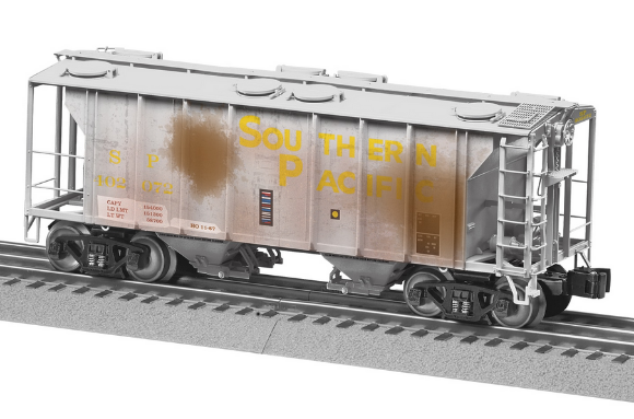 Picture of Lionel Southern Pacific PS-2 'Weathered' Covered Hopper #402148