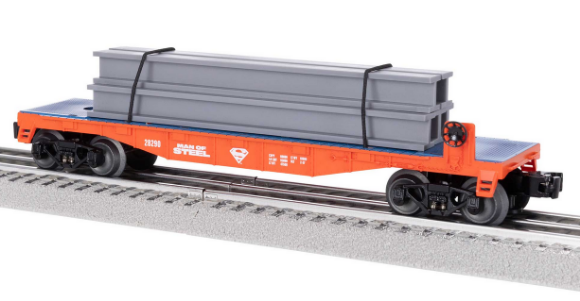 Picture of Lionel Superman Steel I-Beam Flat Car