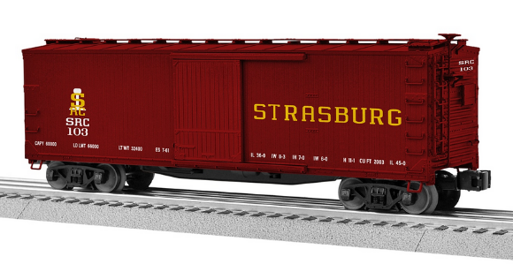 Picture of Lionel Strasburg Double-Sheathed Boxcar #103