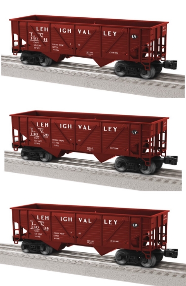 Picture of Lionel Lehigh Valley Composite 2-Bay Hopper 3-Pack B