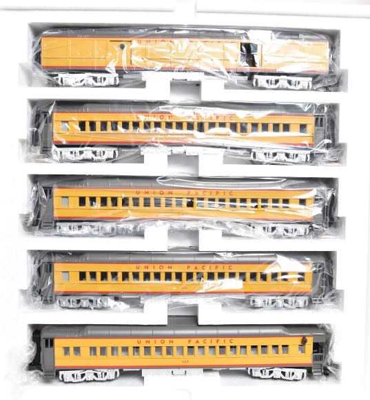 Picture of MTH Premier Union Pacific 18" Madison Passenger 7-Car Set (20-4031/20-4131)