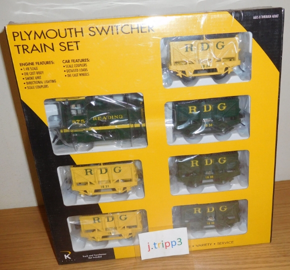 Picture of K-Line Reading Plymouth Switcher Set 