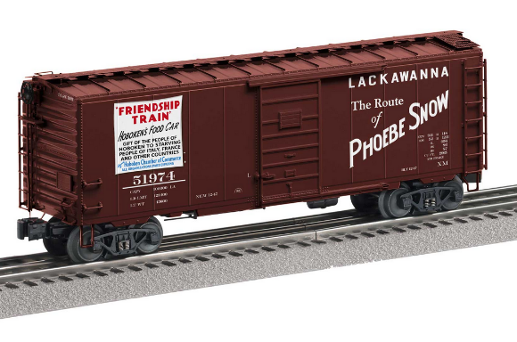 Picture of Lionel DL&W Friendship Train Freightsounds PS-1 Boxcar #51974