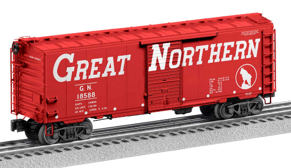 Picture of Lionel Great Northern Freightsounds PS-1 Boxcar #18588