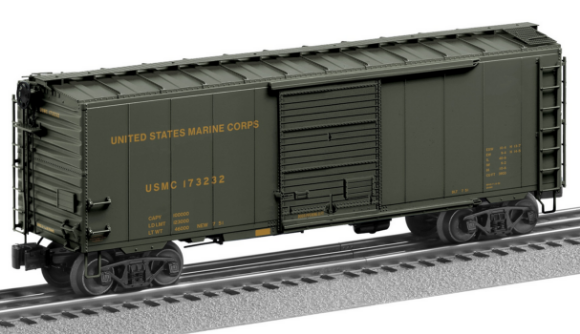 Picture of Lionel U.S. Marines WWII PatriotSounds PS-1 Boxcar #173232