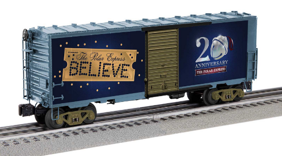 Picture of Lionel The Polar Express 'Sleigh Bells' 20th Anniversary PS-1 Sound Boxcar