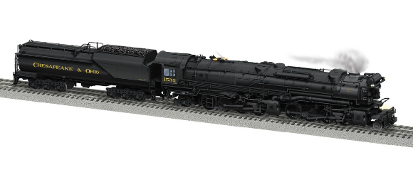 Picture of Lionel LEGACY Chesapeake & Ohio H7 2-8-8-2 #1553 w/ Vandy Tender