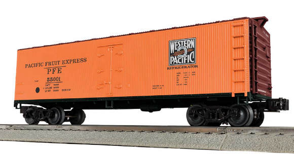 Picture of Lionel Pacific Fruit Express / Western Pacific Woodside Reefer #55001