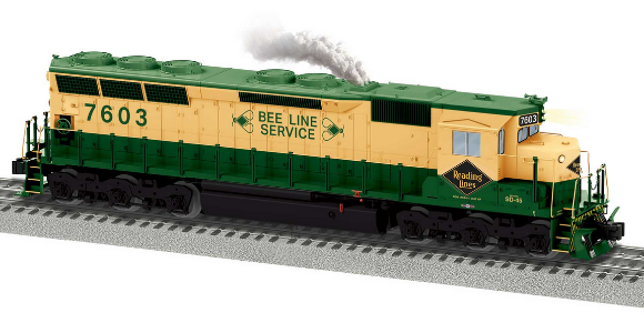 Picture of Lionel LEGACY Reading 'Bee Line' SD45 #7603