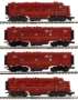 Picture of MTH Premier Pennsylvania F-3 'ABBA' Diesel Set w/ Proto 3.0 (20-21580-1/20-21580-3/21581-4)